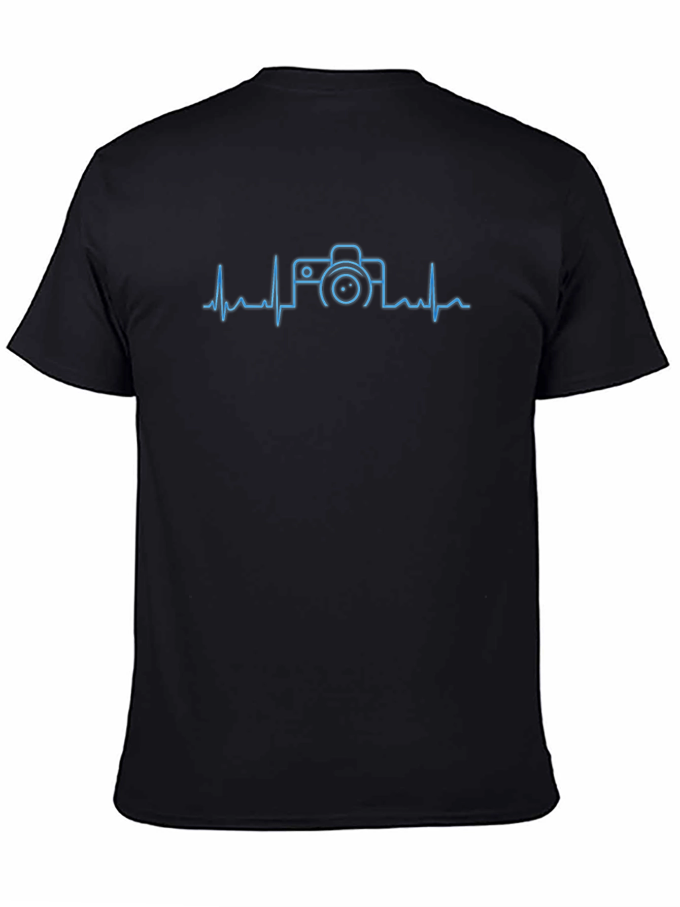 Camera Heartbeat T-Shirt - Photographer Love