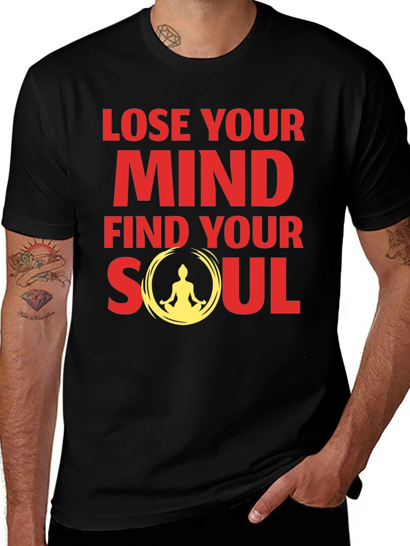 Lose Your Mind Find Your Soul Graphic Tee