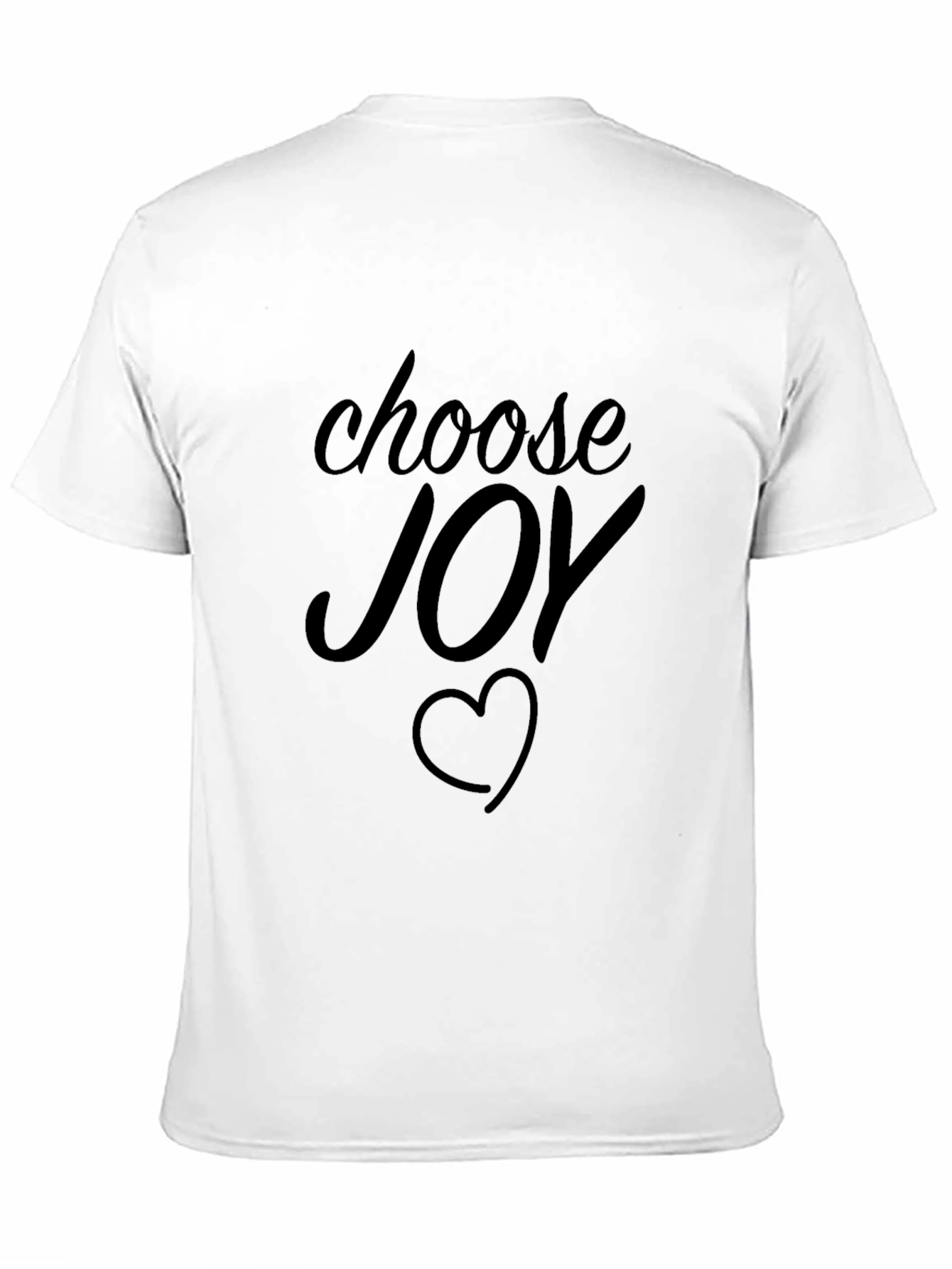 Choose Joy Graphic Tee - Black T-Shirt