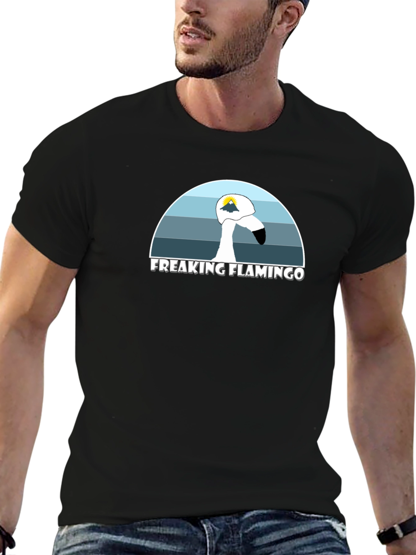 Freaking Flamingo Graphic Tee