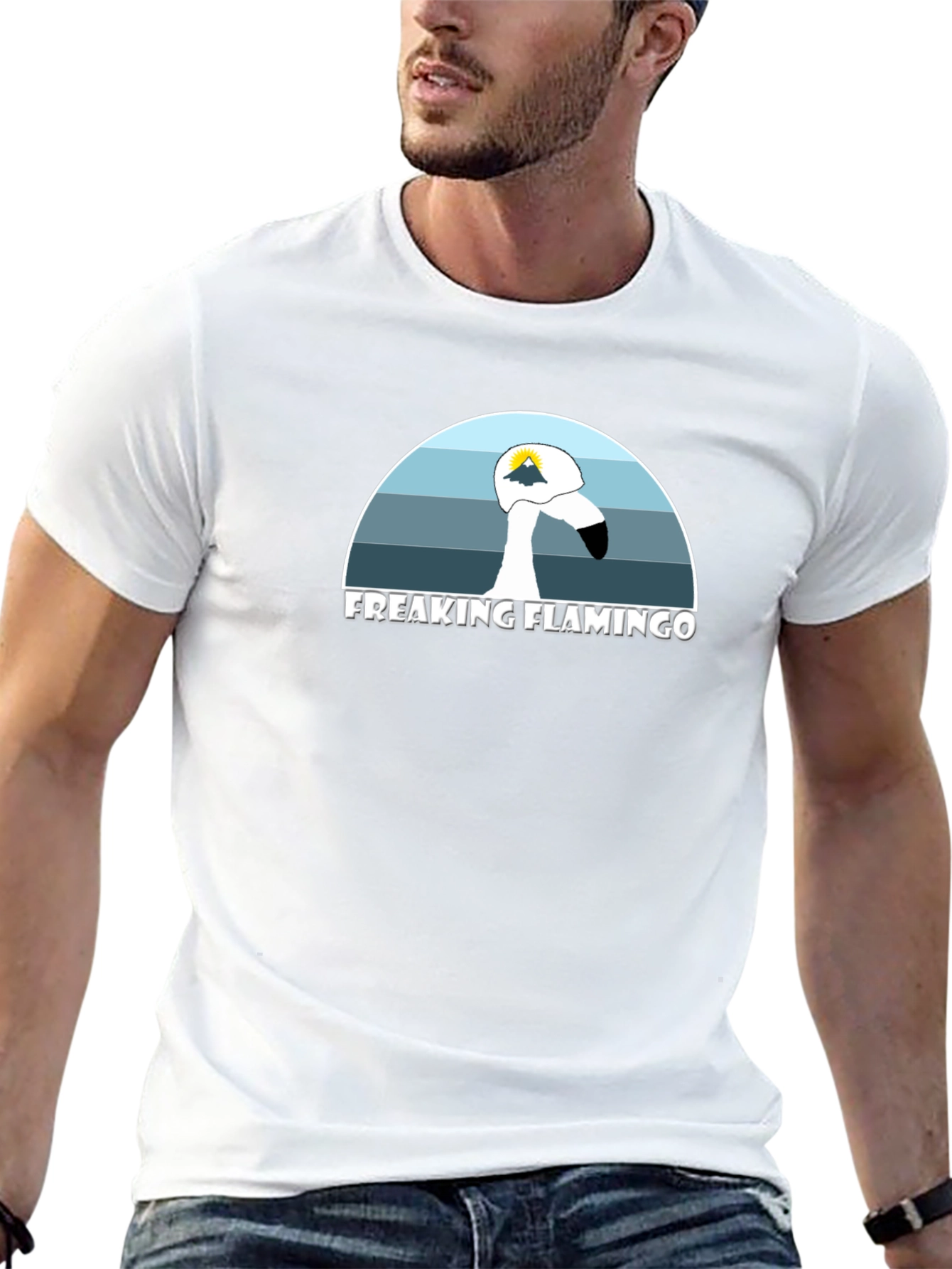 Freaking Flamingo Graphic Tee