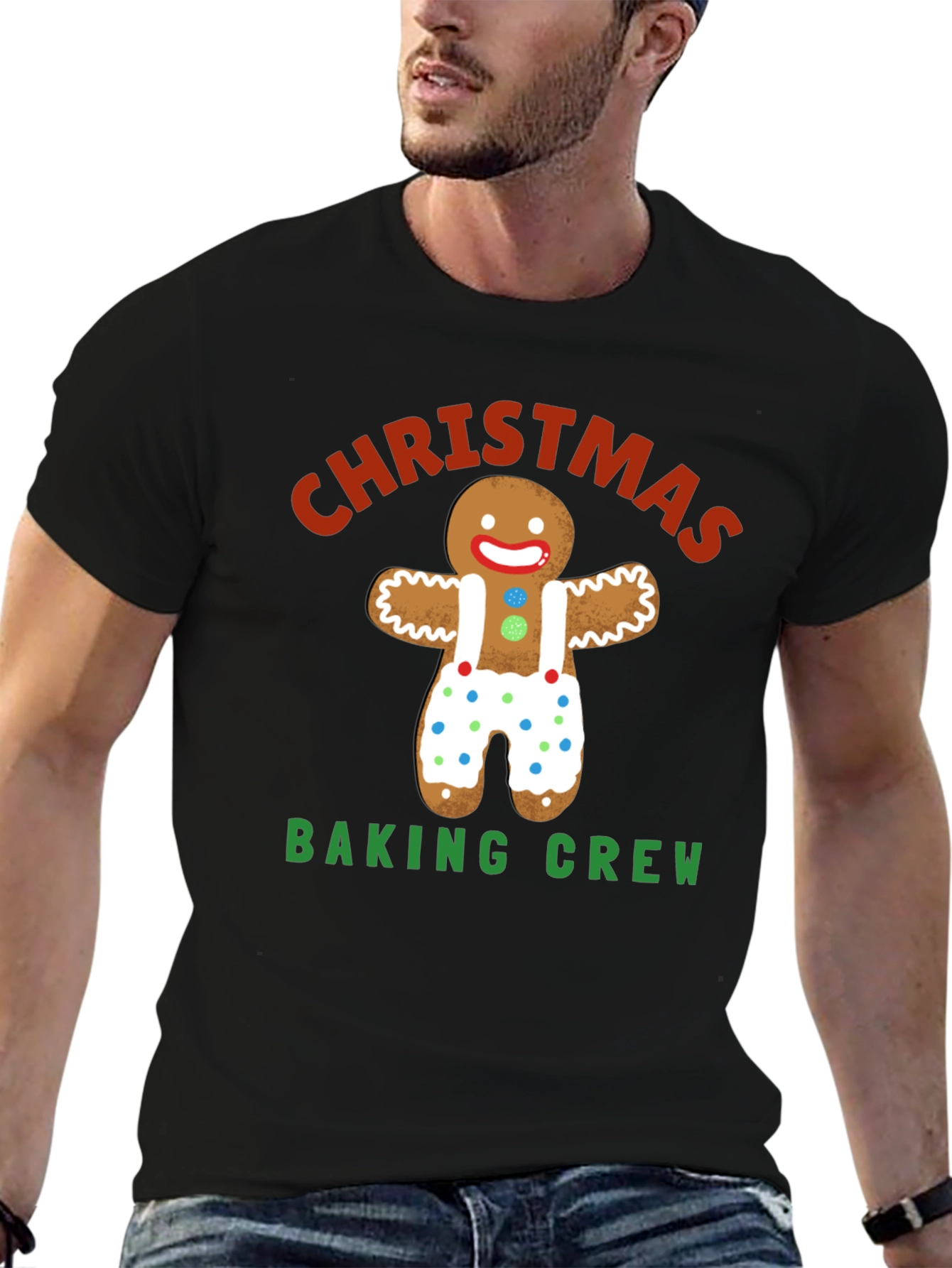 Christmas Baking Crew Gingerbread T-Shirt