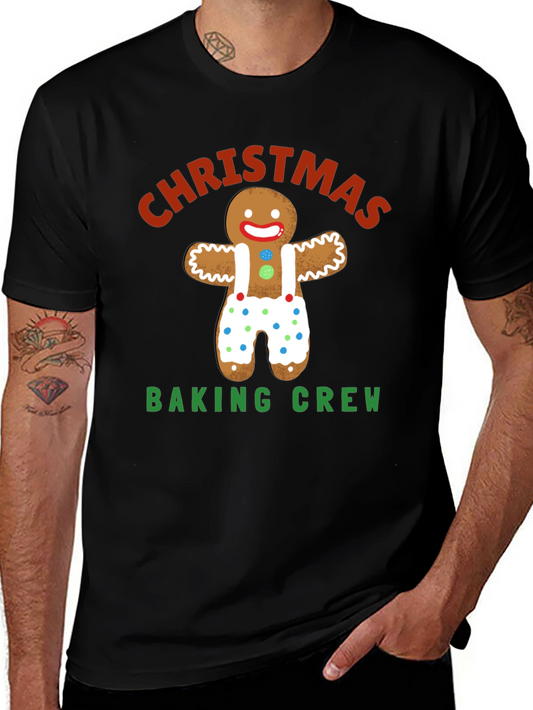 Christmas Baking Crew Gingerbread T-Shirt