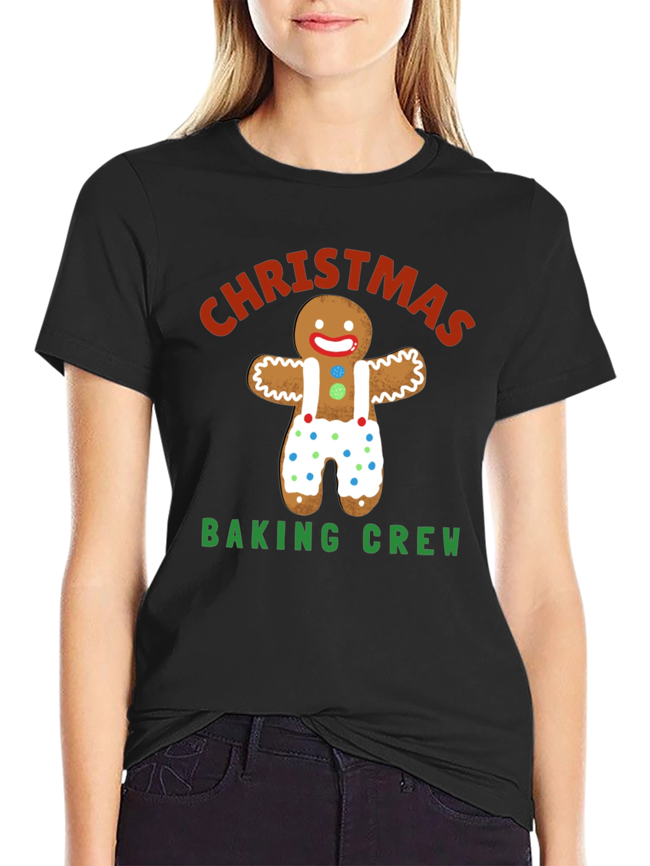 Christmas Baking Crew Gingerbread T-Shirt