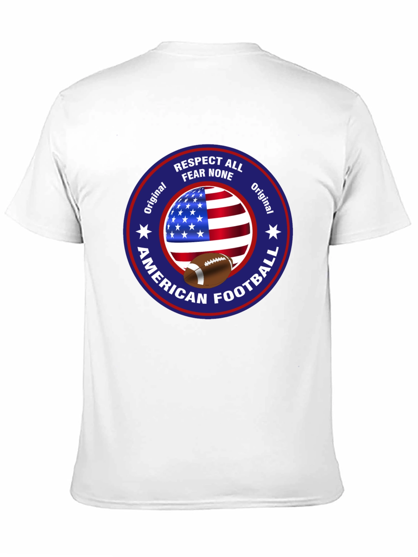 American Football Patriotic T-Shirt