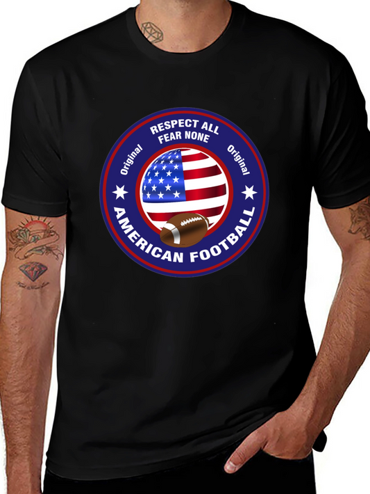 American Football Patriotic T-Shirt