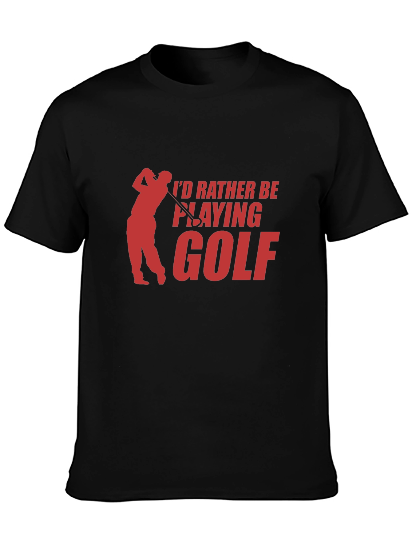 Id Rather Be Playing Golf T-Shirt