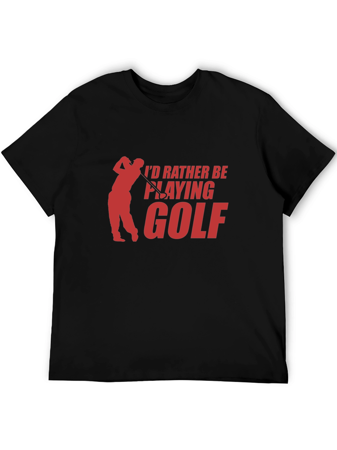 Id Rather Be Playing Golf T-Shirt
