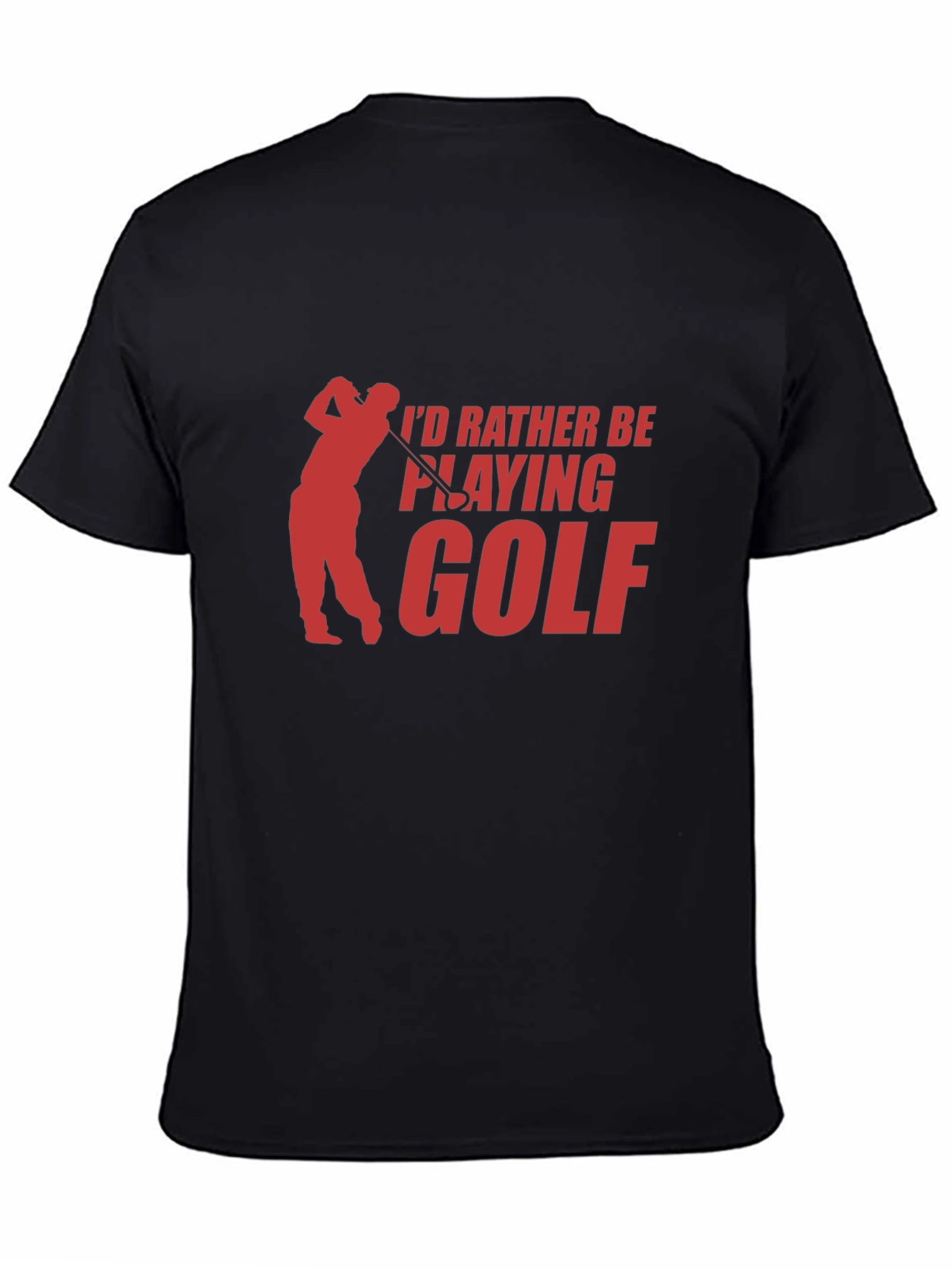 Id Rather Be Playing Golf T-Shirt