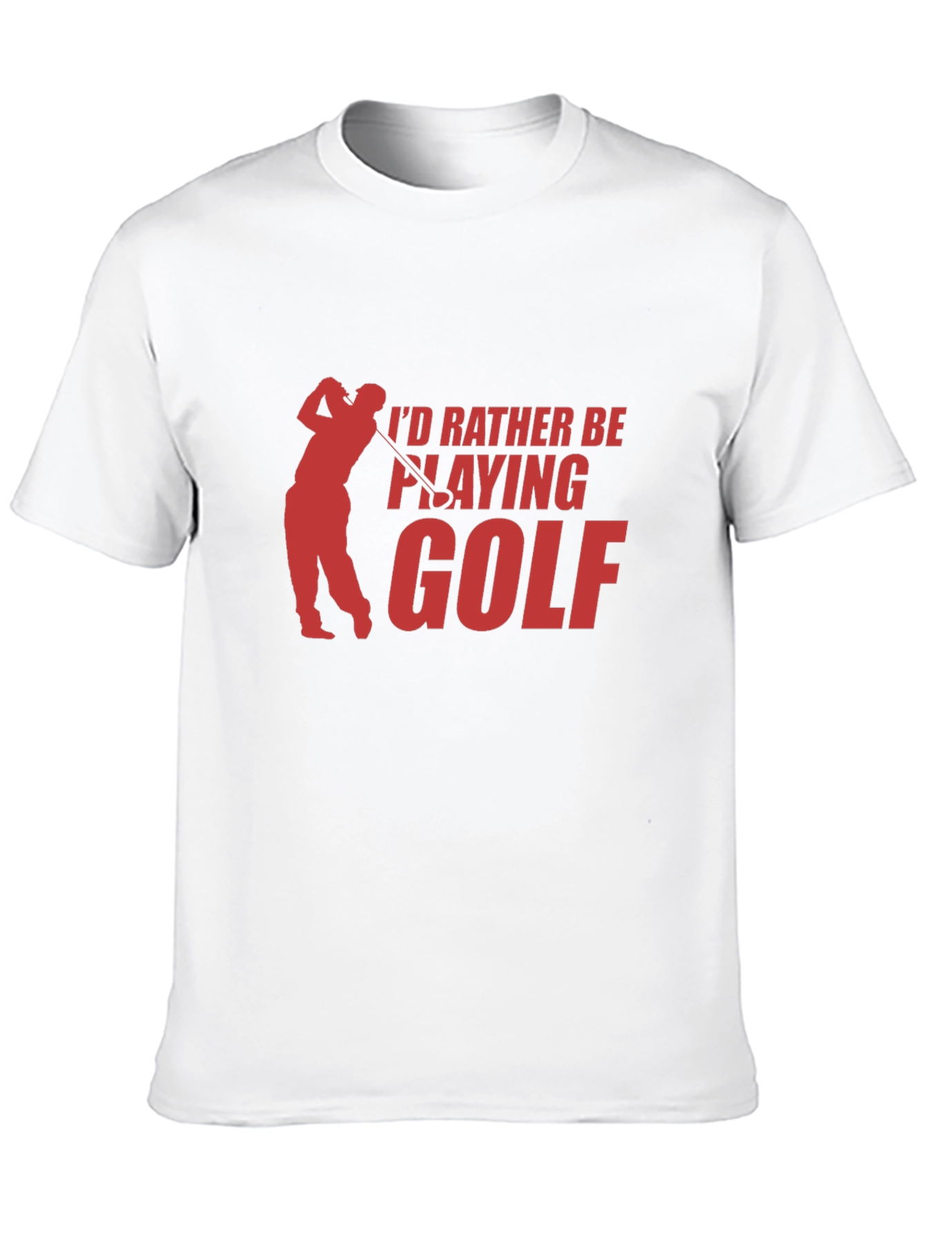 Id Rather Be Playing Golf T-Shirt