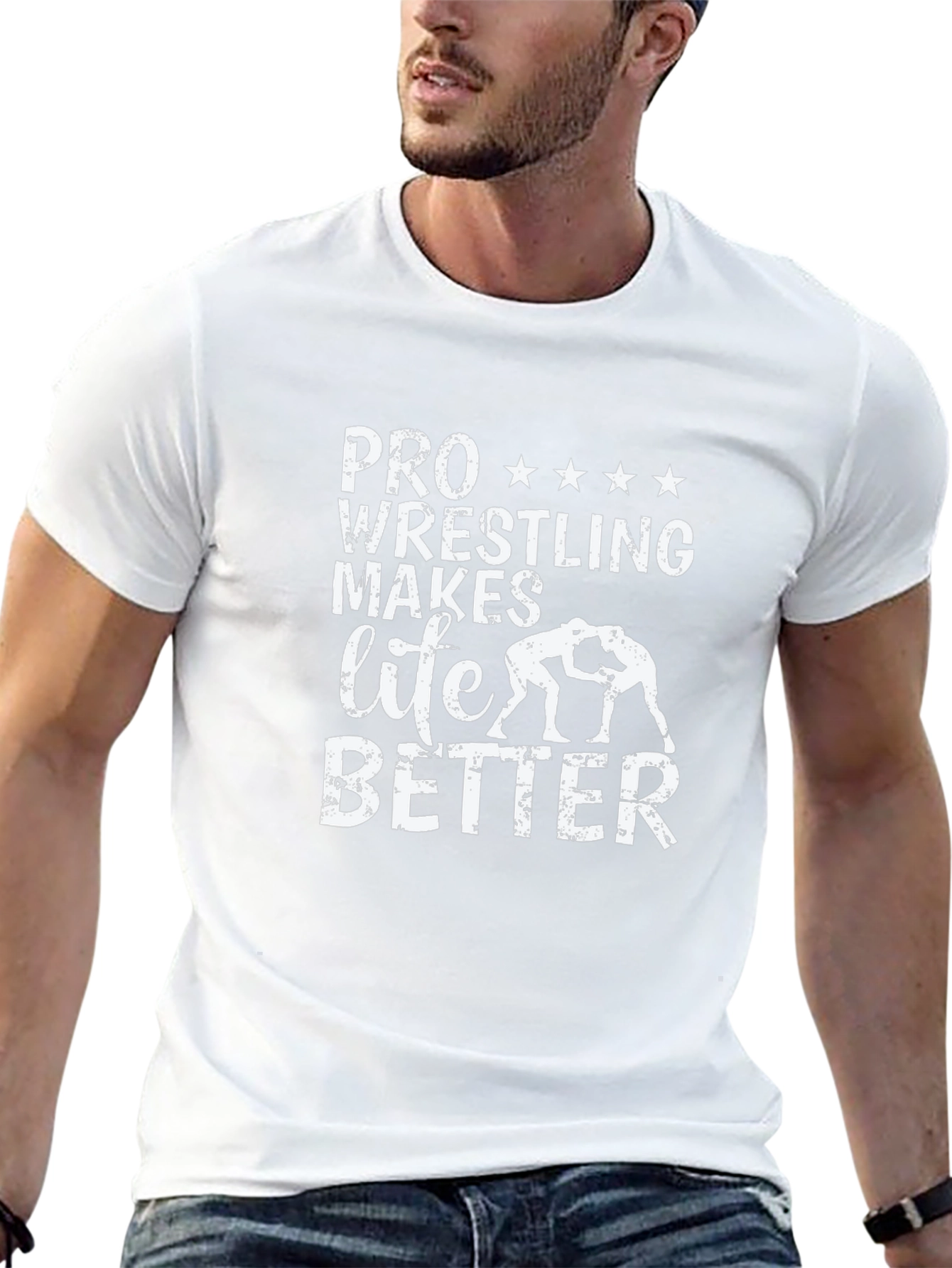Pro Wrestling Makes Life Better T-Shirt