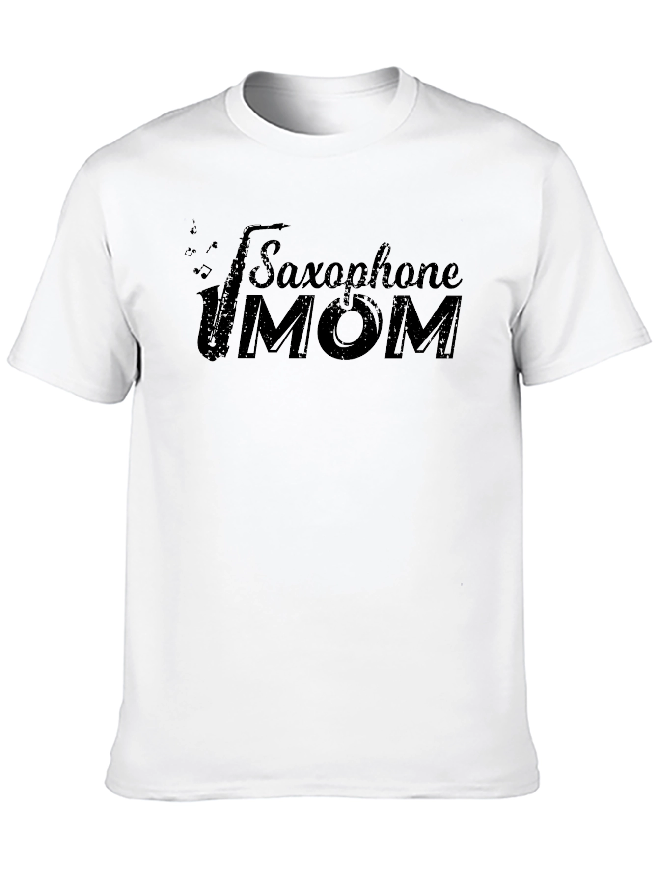 Saxophone Mom Graphic T-Shirt - Music Lover Tee