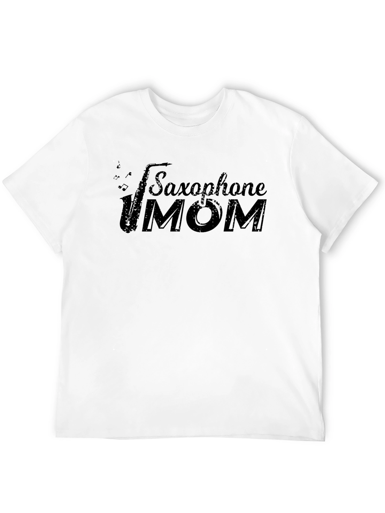 Saxophone Mom Graphic T-Shirt - Music Lover Tee