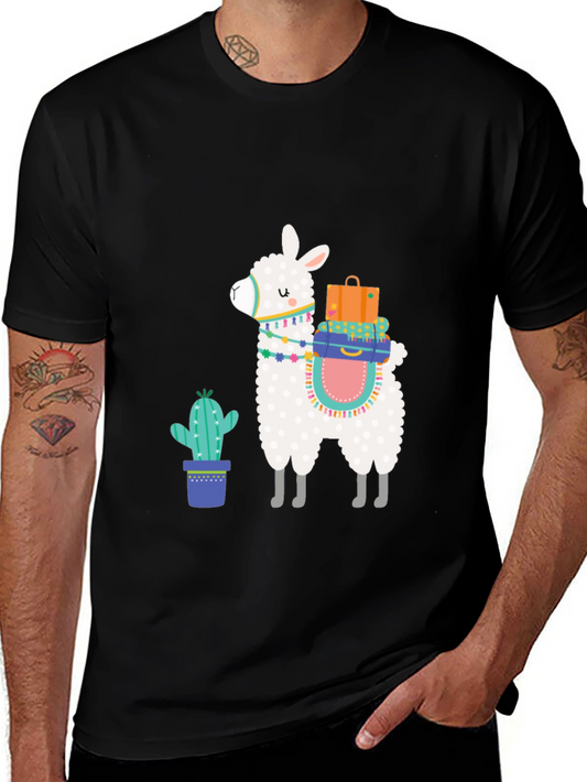 Llama & Cactus Graphic Tee