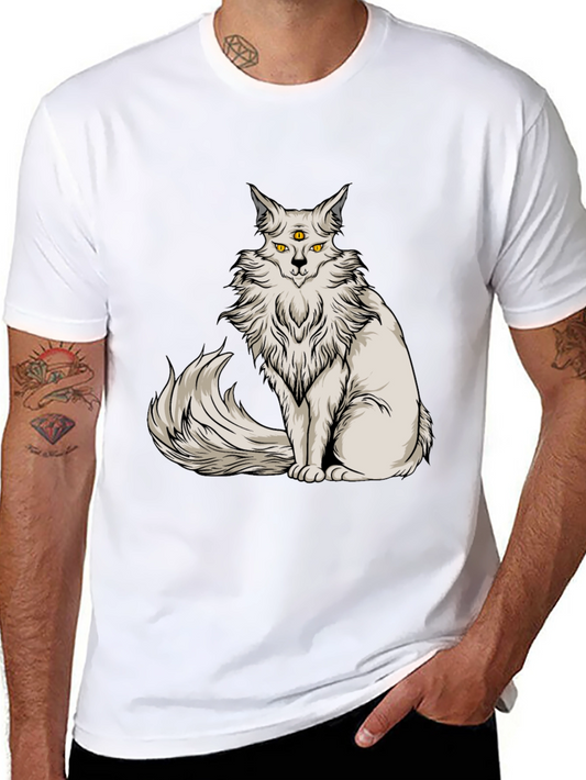 Mystic Cat T-Shirt - Third Eye Design