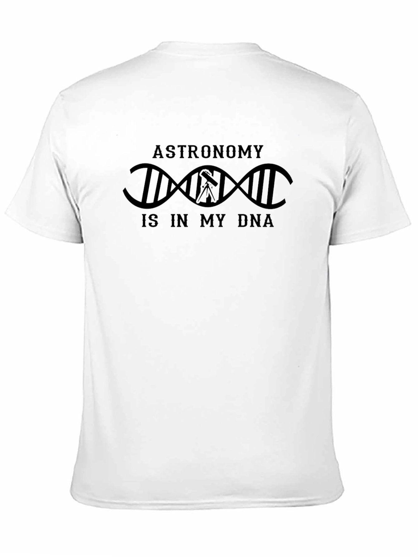 Astronomy DNA T-Shirt - Black Science Tee