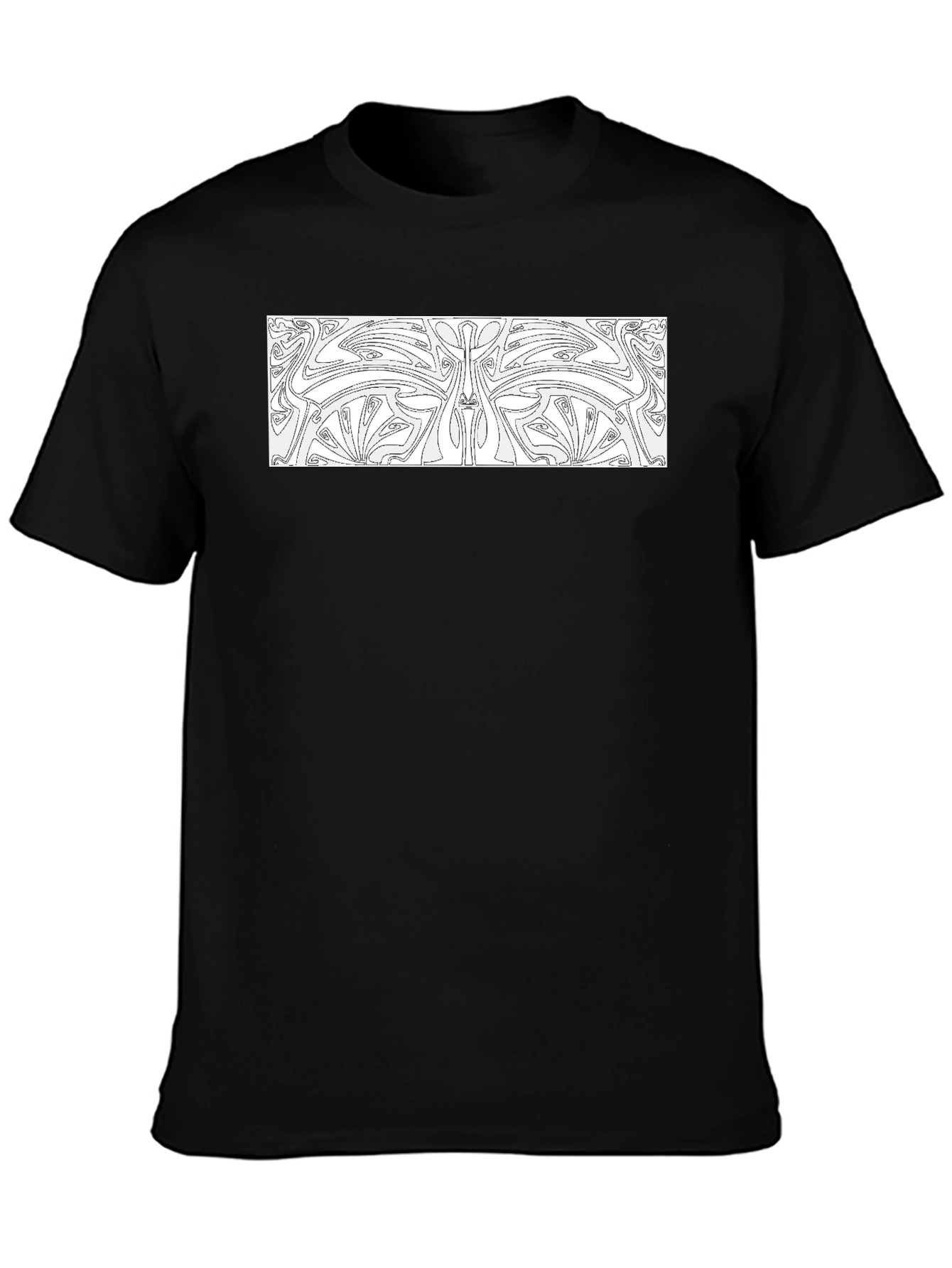 Art Nouveau Black Tee