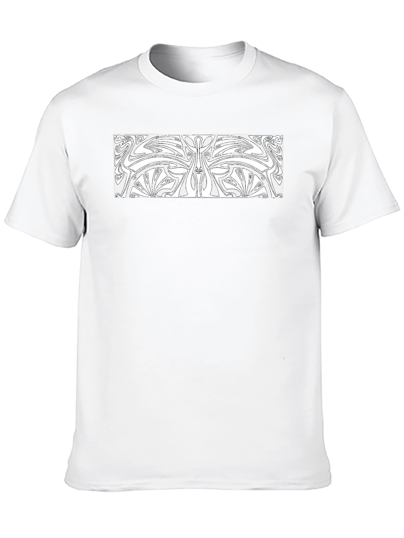 Art Nouveau Black Tee
