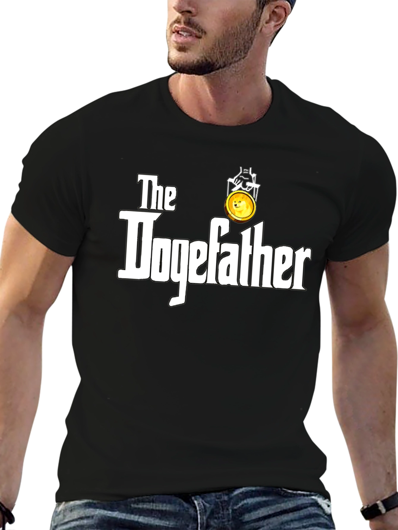 The Dogefather T-Shirt - Meme Crypto