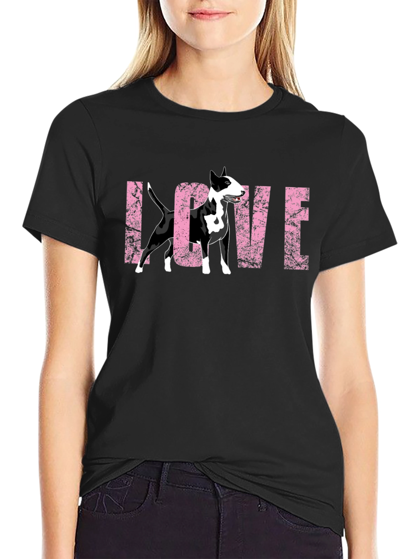 Bull Terrier LOVE Graphic T-Shirt