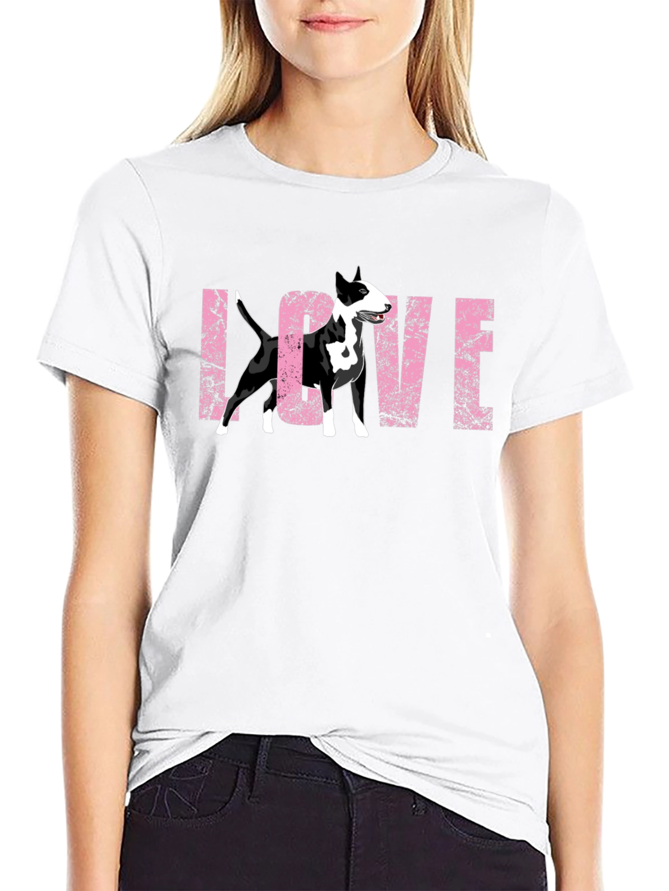 Bull Terrier LOVE Graphic T-Shirt