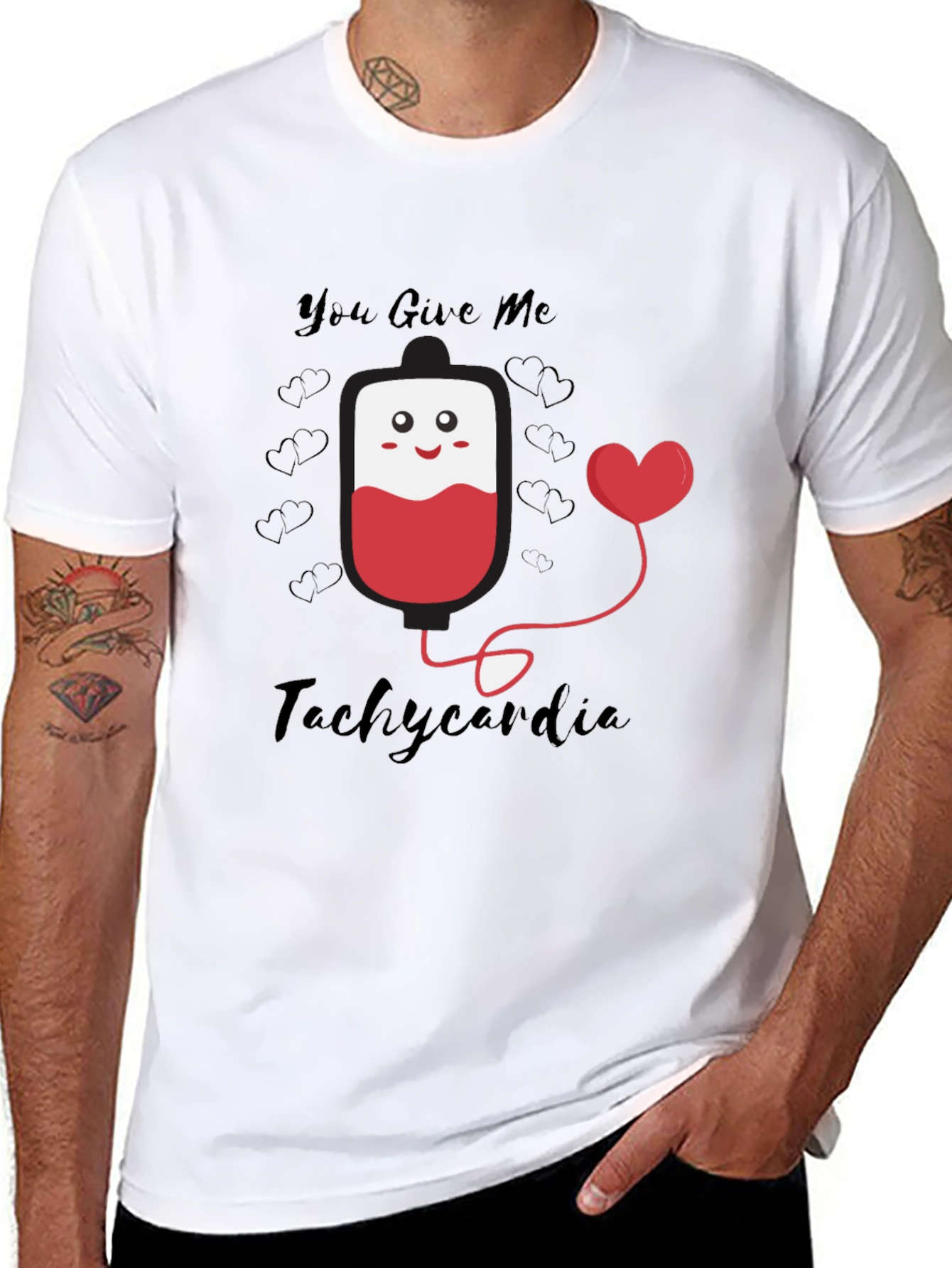 You Give Me Tachycardia Graphic Tee