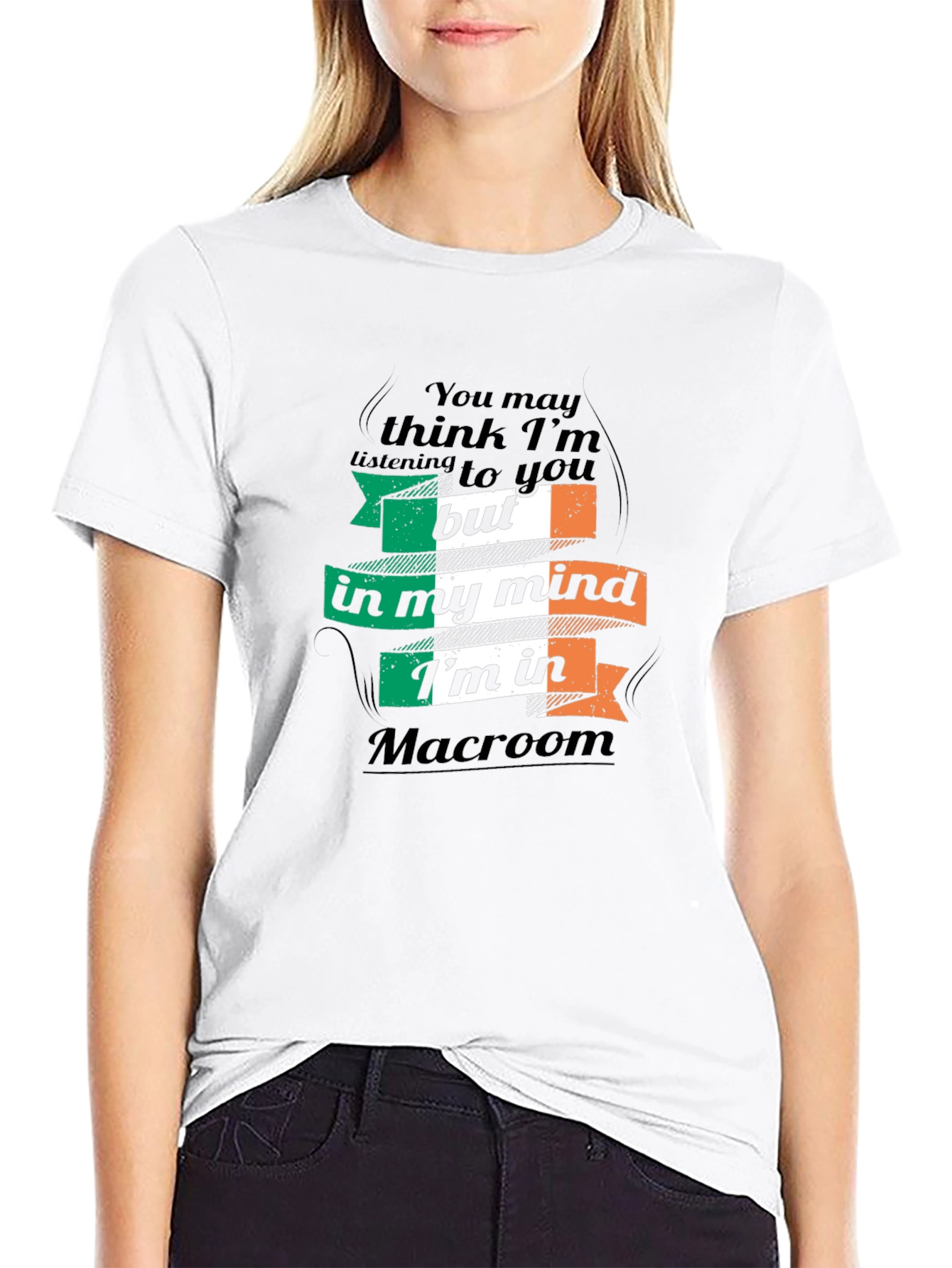 Macroom Ireland Irish Flag T-Shirt