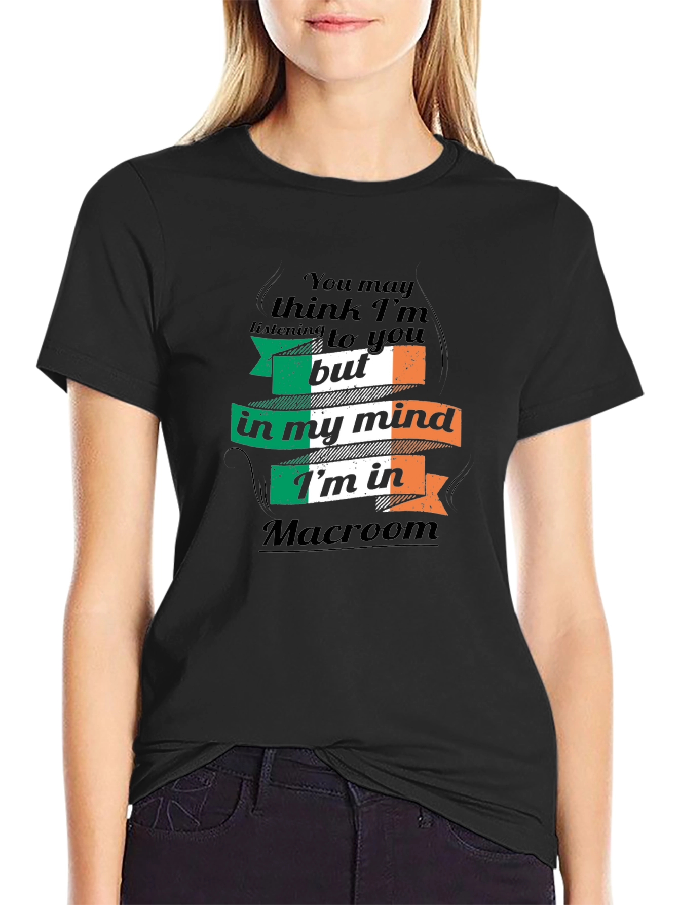 Macroom Ireland Irish Flag T-Shirt