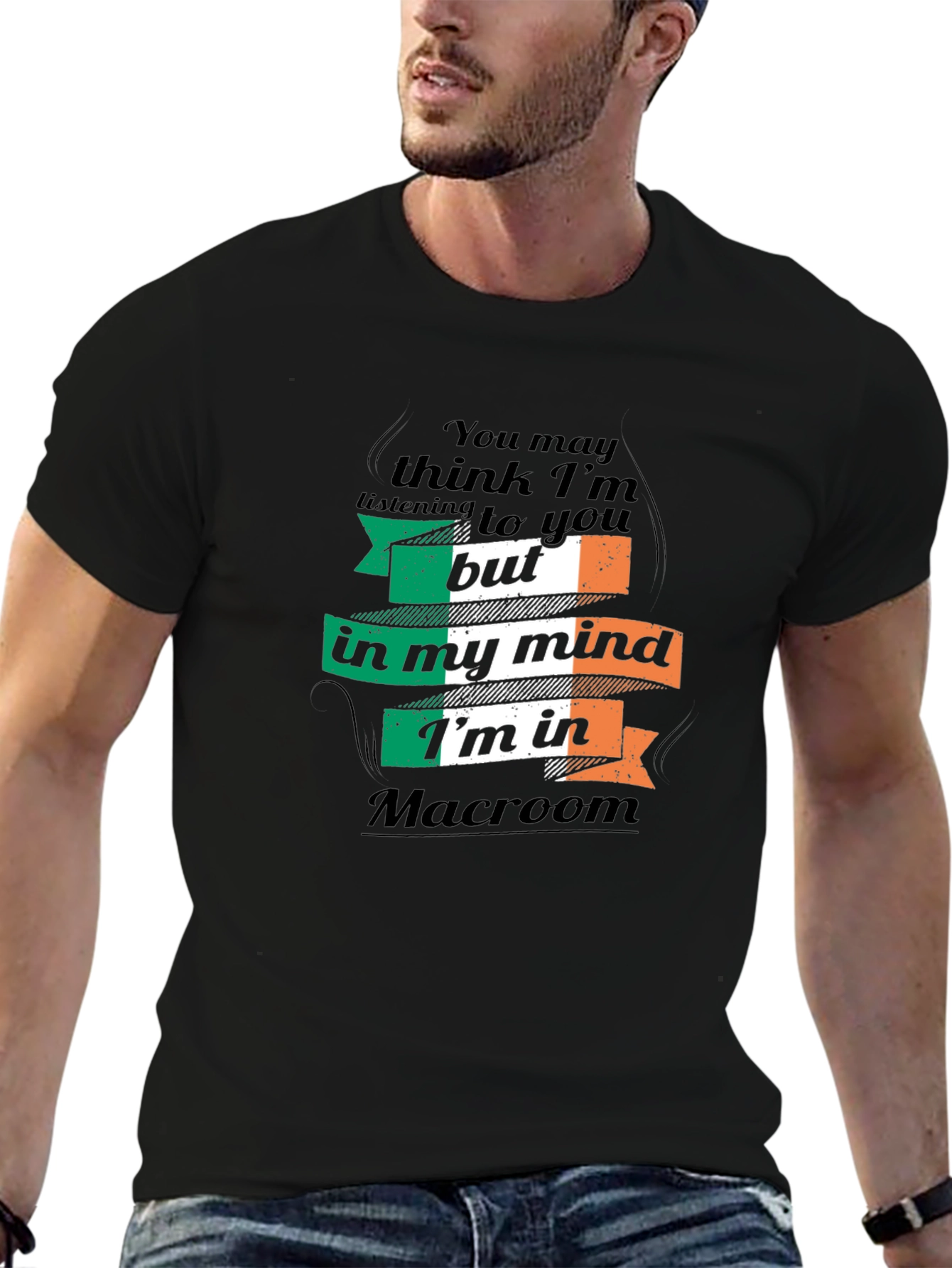 Macroom Ireland Irish Flag T-Shirt