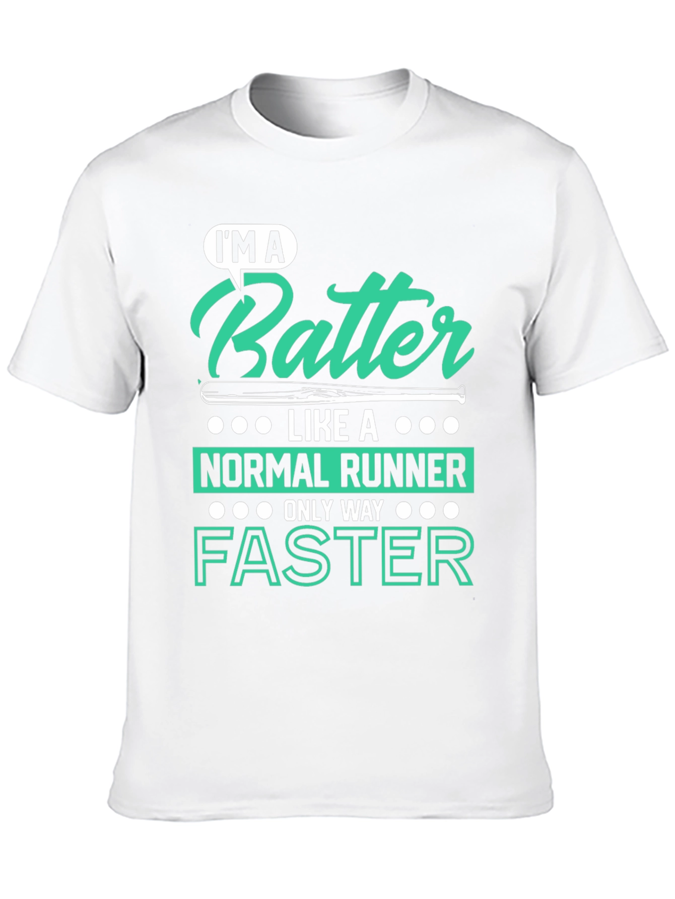 Im A Batter Faster Baseball T-Shirt
