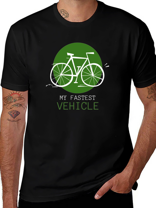 My Fastest Vehicle Bike Graphic T-Shirt