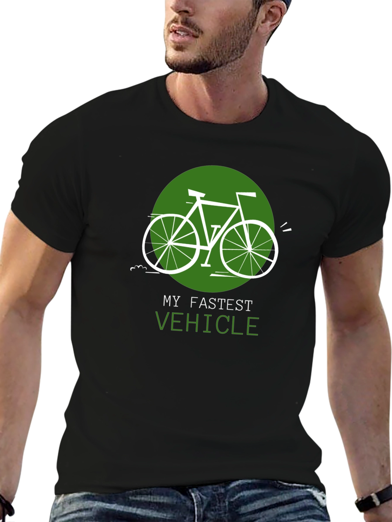 My Fastest Vehicle Bike Graphic T-Shirt