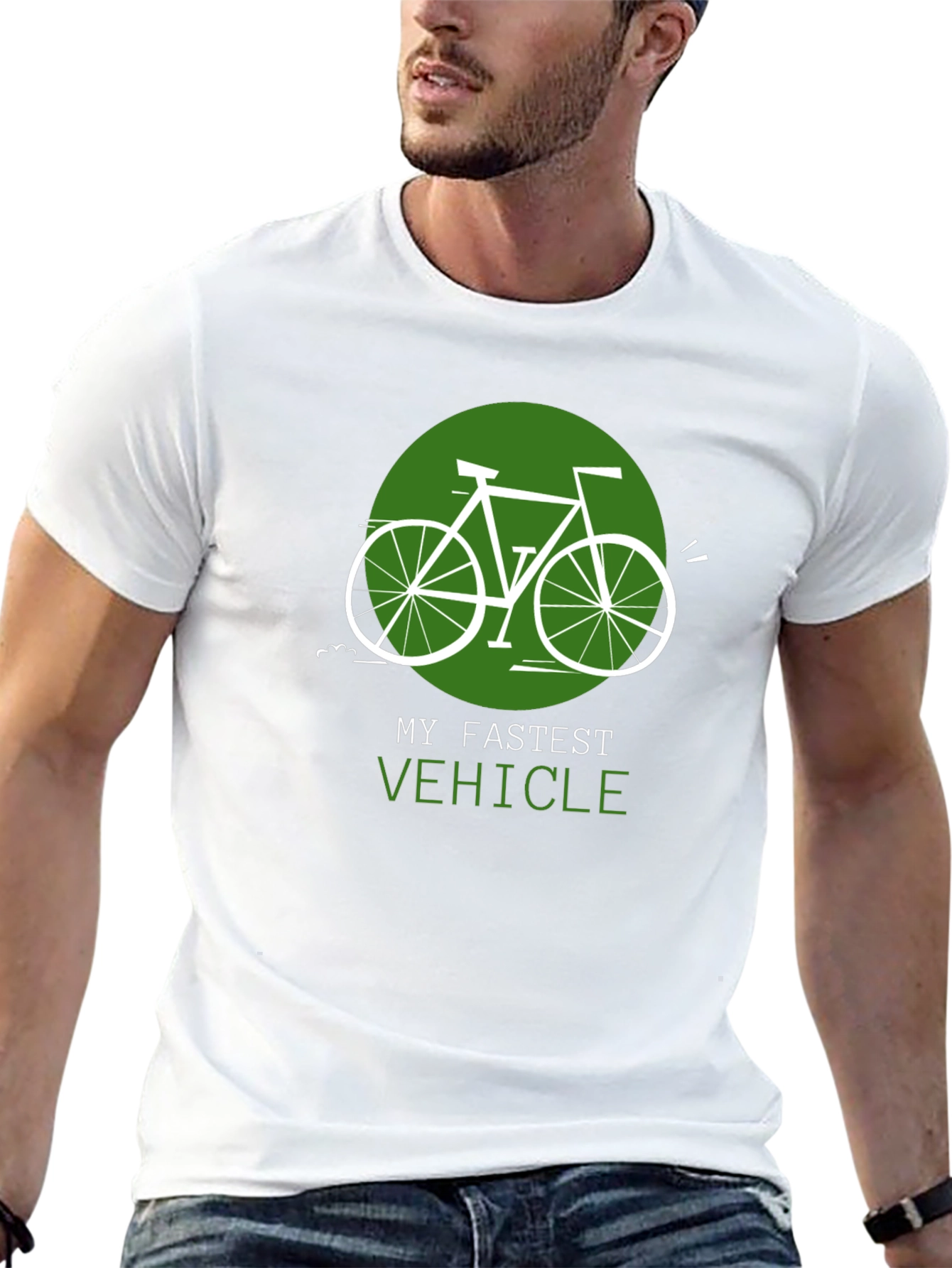My Fastest Vehicle Bike Graphic T-Shirt