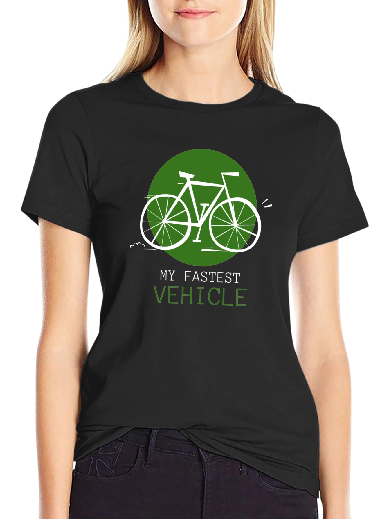 My Fastest Vehicle Bike Graphic T-Shirt