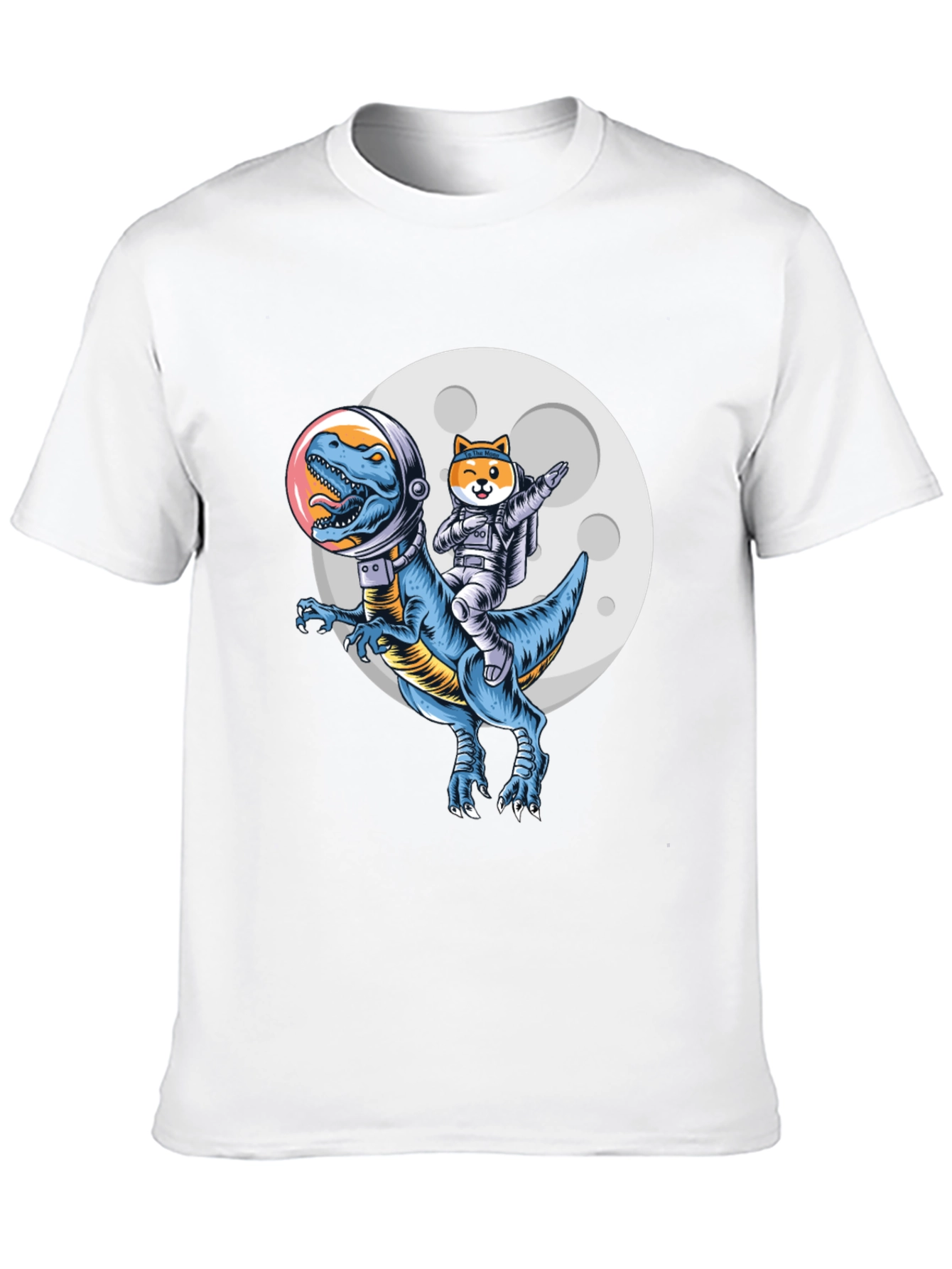 Dino & Doge Astronaut T-Shirt