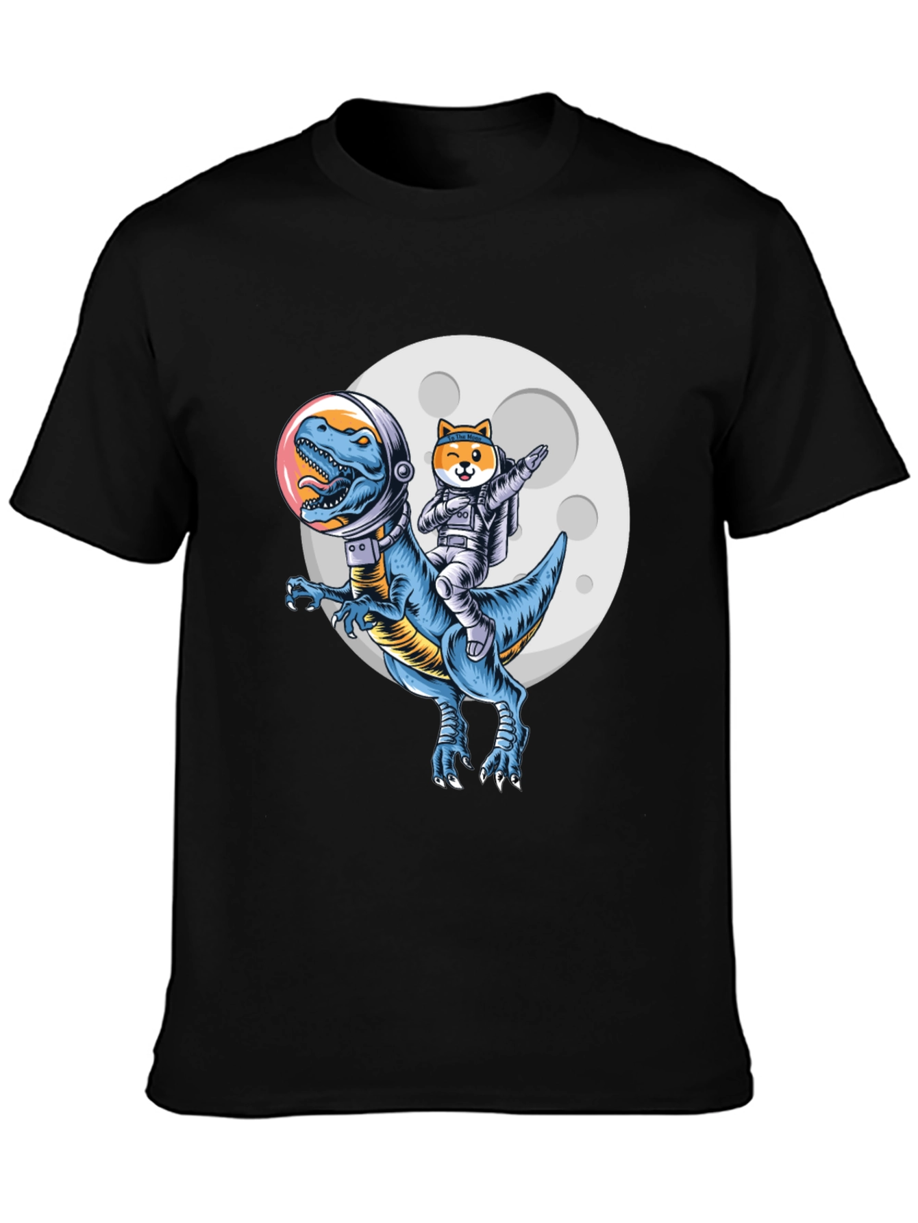 Dino & Doge Astronaut T-Shirt