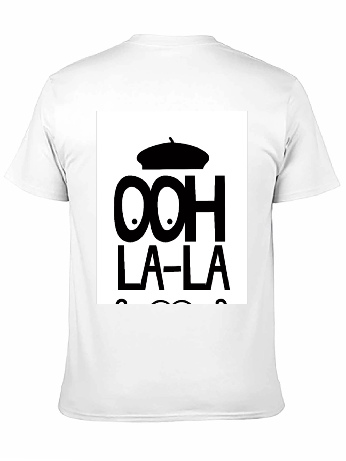 Ooh La-La Graphic Tee - Stylish French-Inspired Design