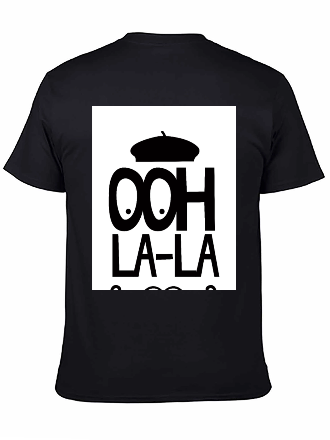 Ooh La-La Graphic Tee - Stylish French-Inspired Design