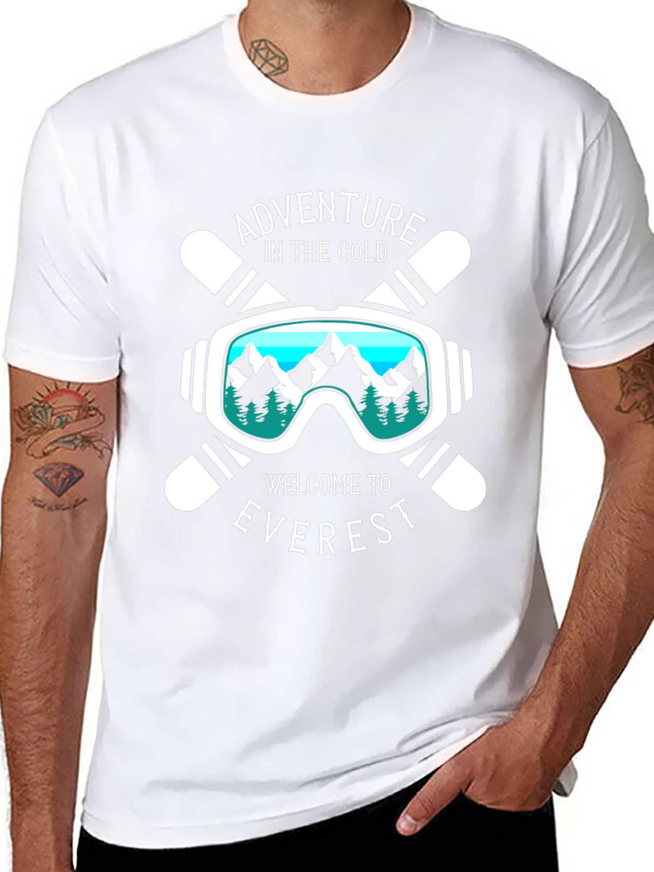 Adventure in the Cold Everest Graphic Tee
