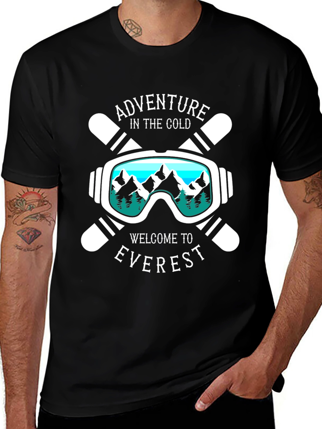 Adventure in the Cold Everest Graphic Tee