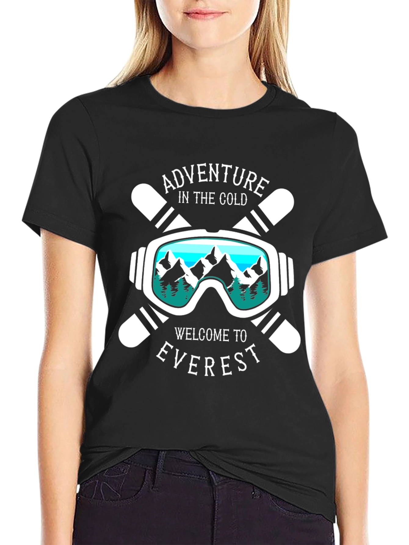 Adventure in the Cold Everest Graphic Tee
