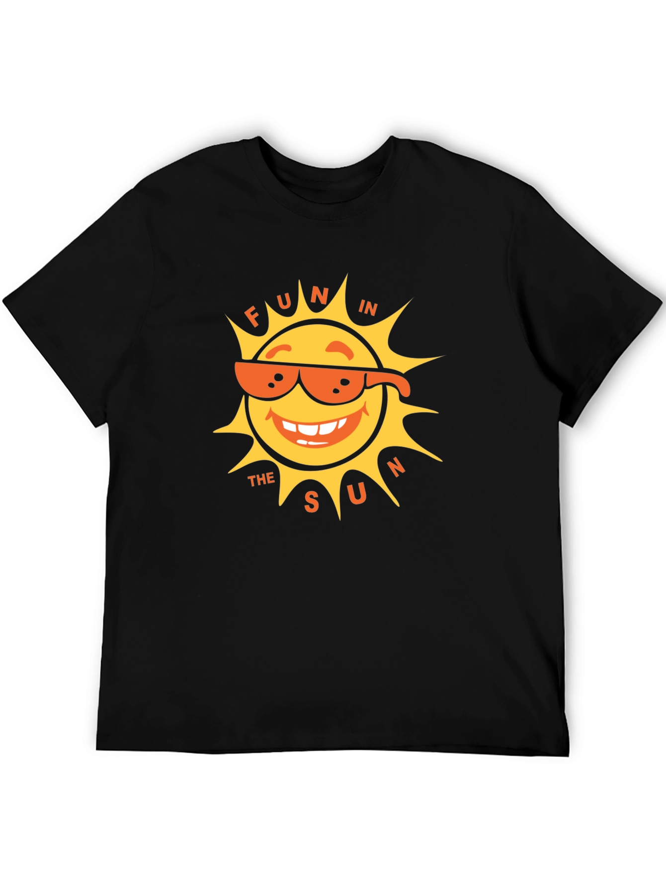 Fun In The Sun Graphic Tee - Black
