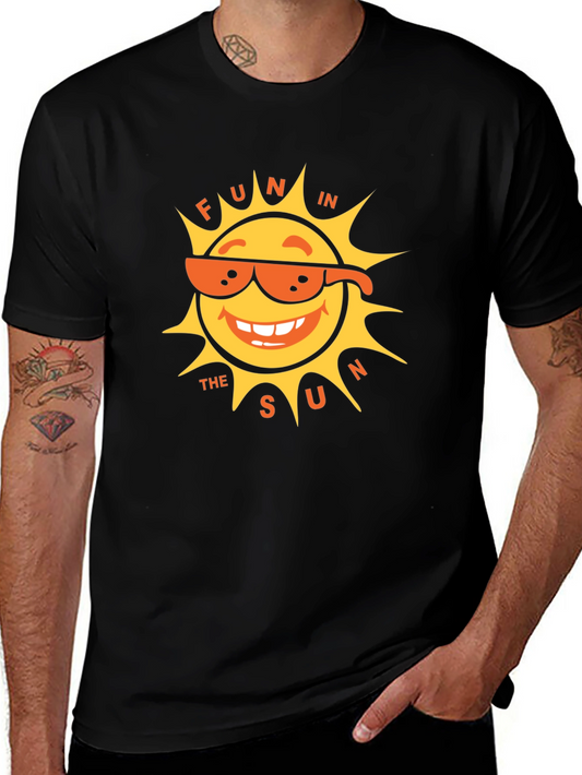 Fun In The Sun Graphic Tee - Black
