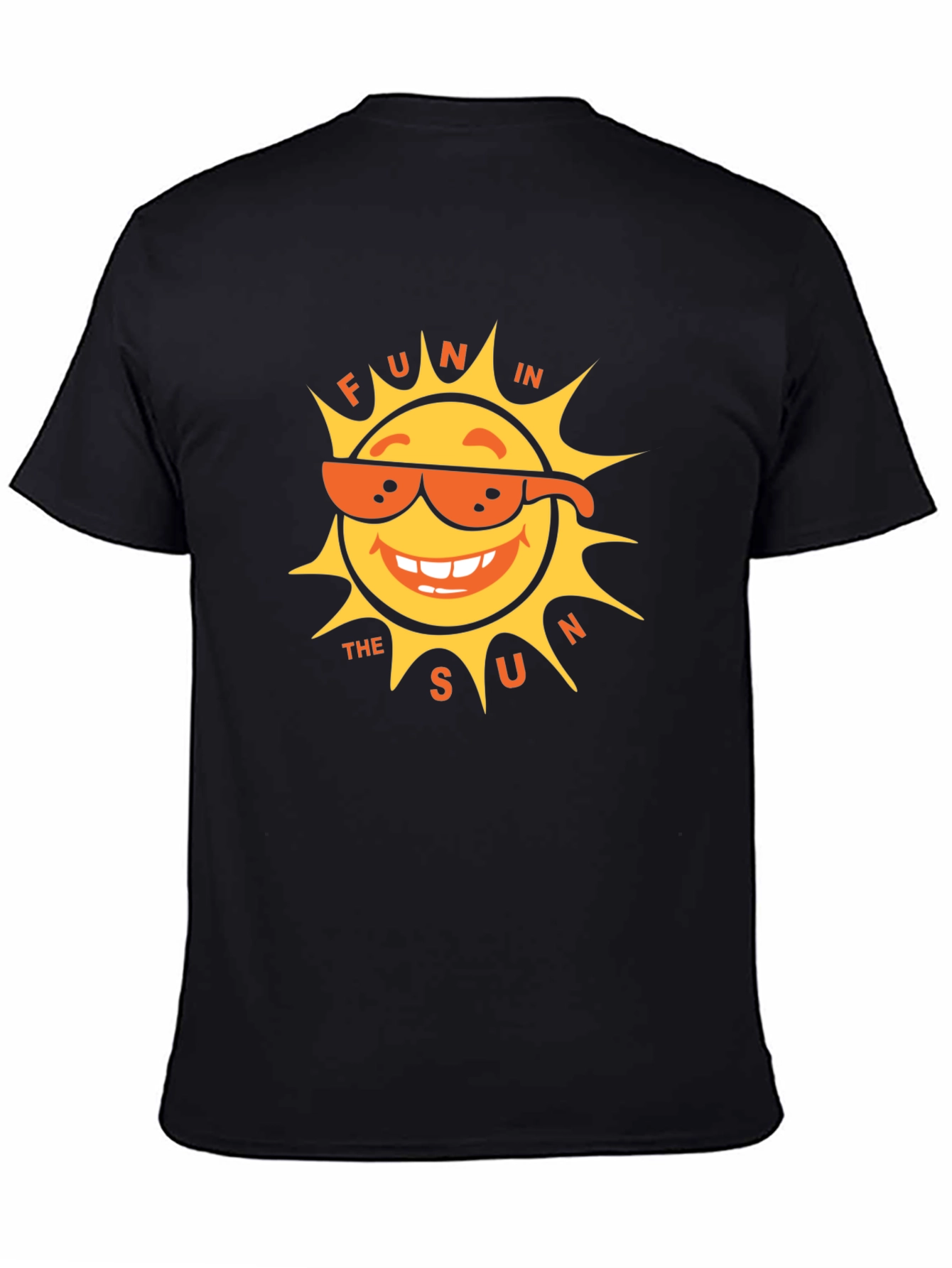 Fun In The Sun Graphic Tee - Black