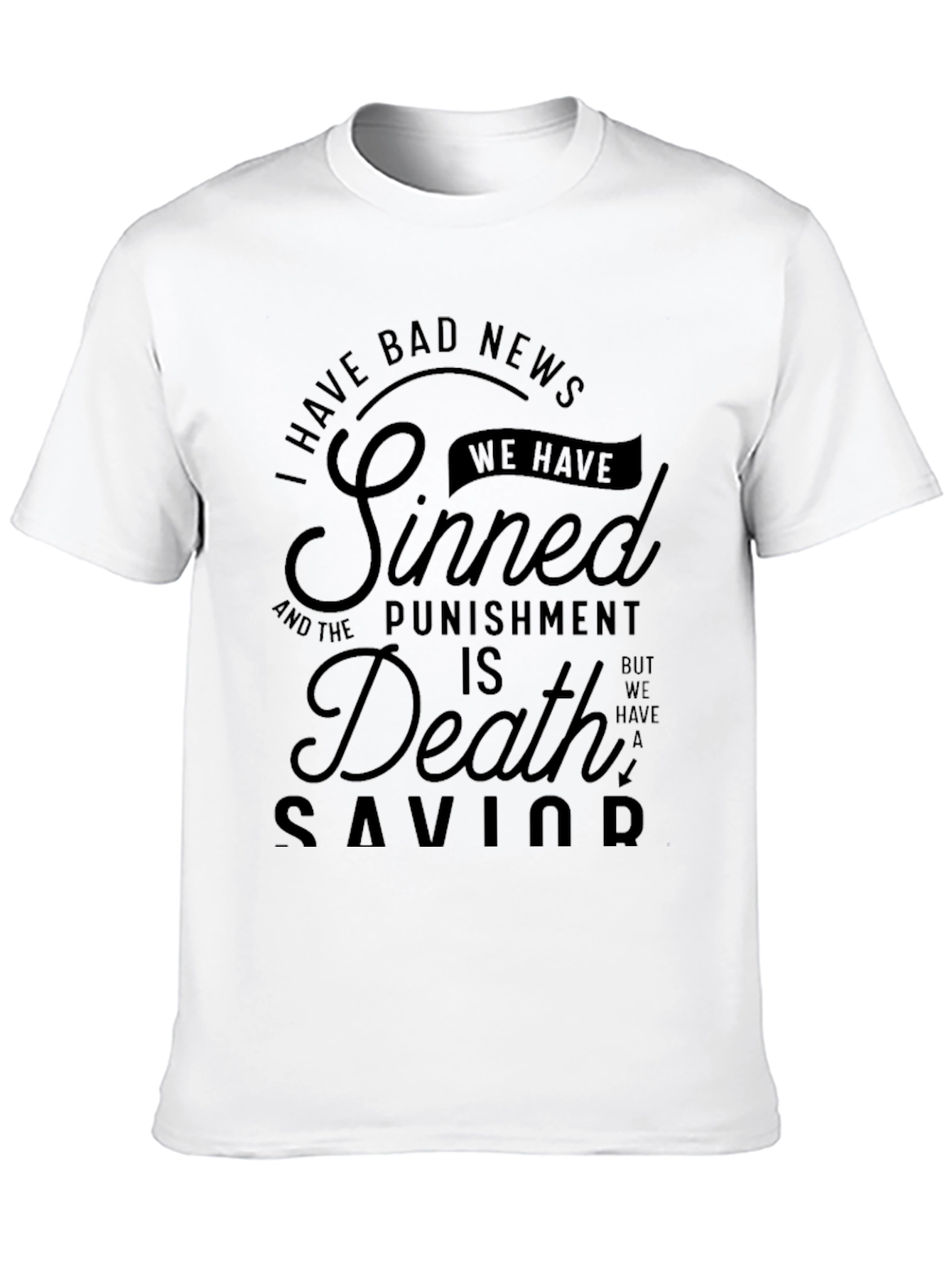 Bad News Sinners Graphic Tee