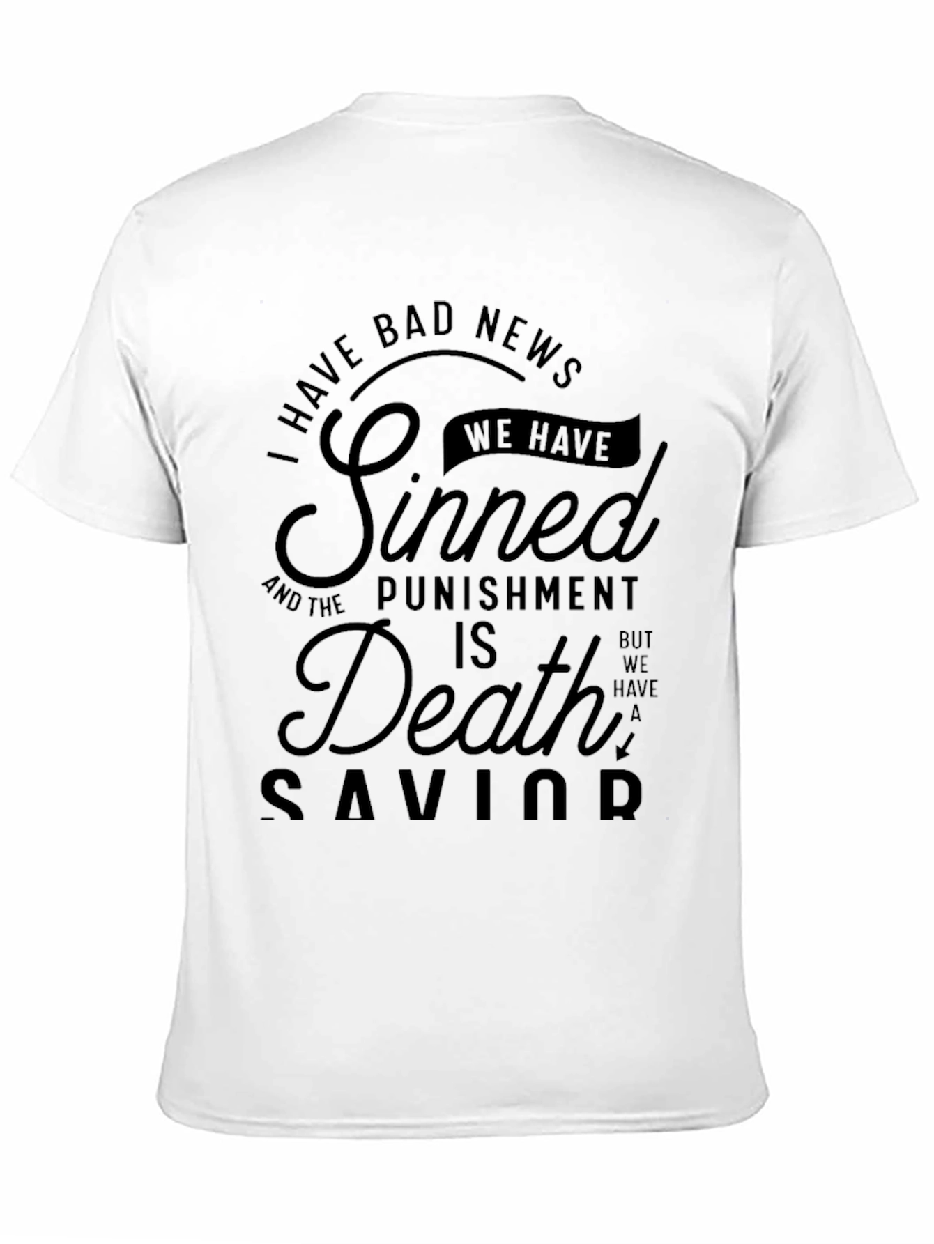 Bad News Sinners Graphic Tee