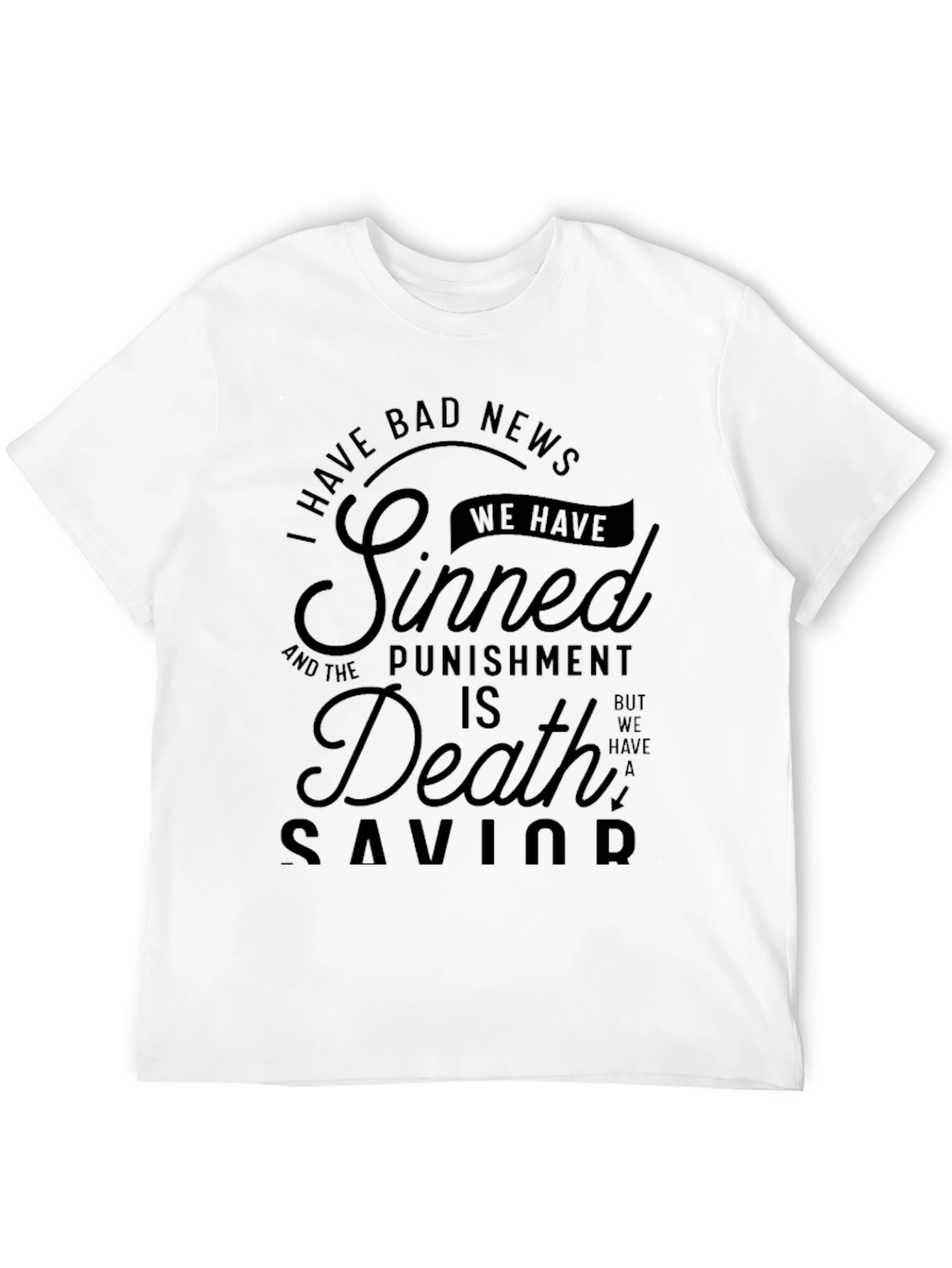 Bad News Sinners Graphic Tee