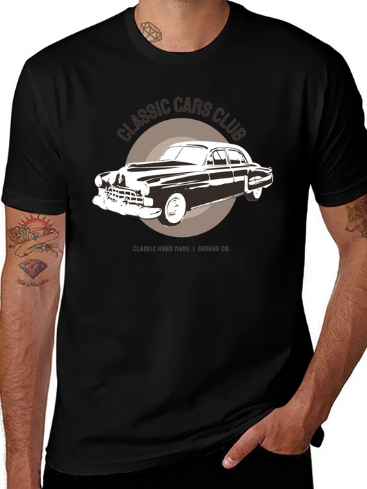 Classic Cars Club Graphic T-Shirt