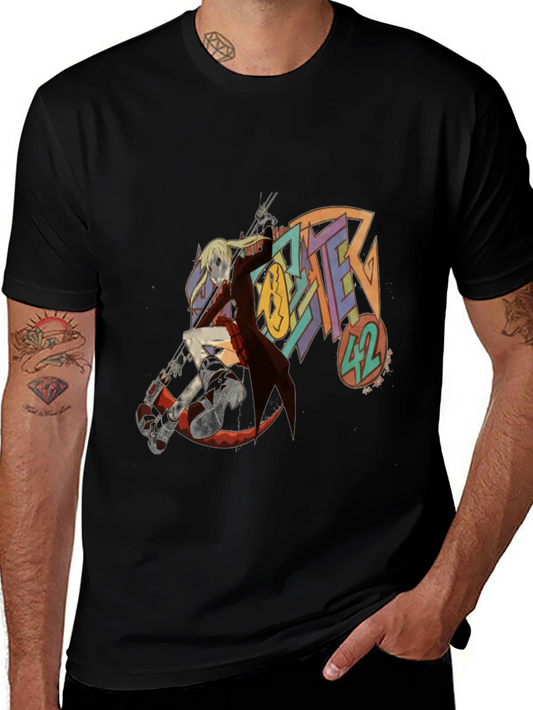 Soul Eater 42 Anime Black T-Shirt