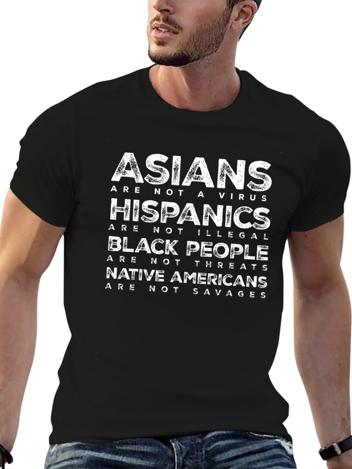 Equality T-Shirt - Asians Hispanics Black People Native Americans